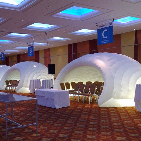 Domes gonflable pour un séminaire